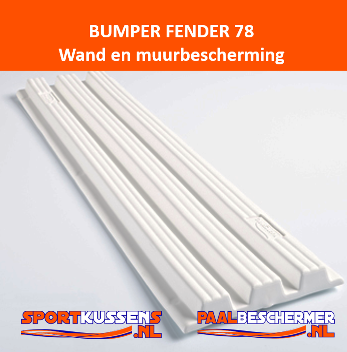 Rubberen wandbescherming autobumper garage kantoor werklplaats magazijn